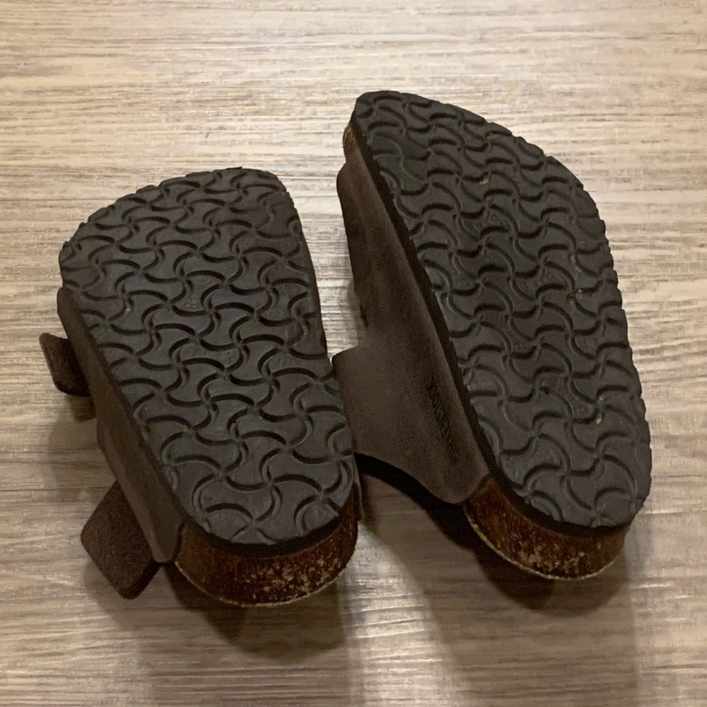 Birkenstock Arizona Birko-Flop Slide Sandal Brown Size 36 - Picture 14 of 14